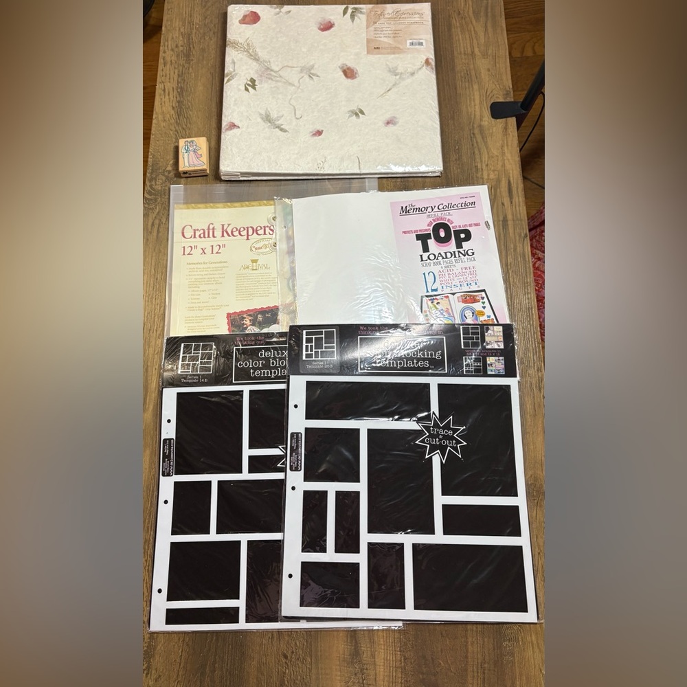 New Scrapbook and accessories